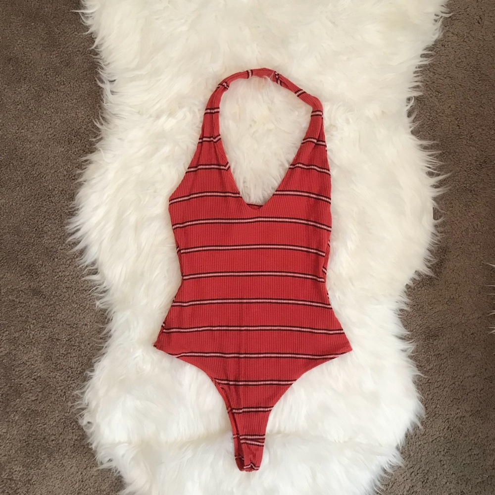 Striped Bodysuit